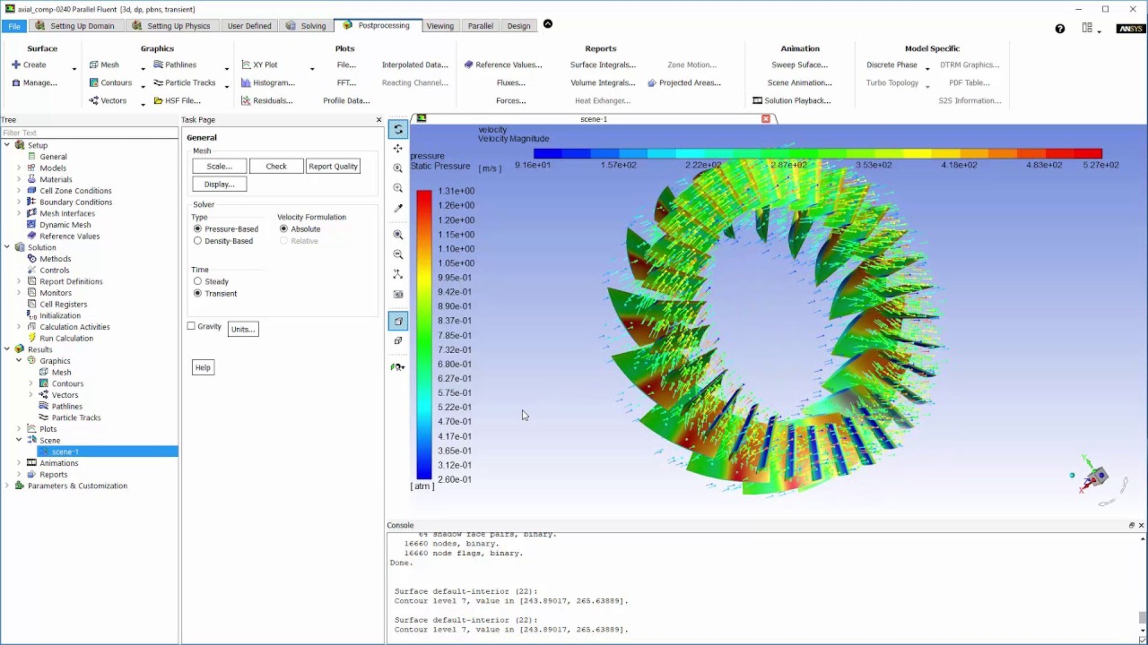 ANSYS Fluent CFD simulation